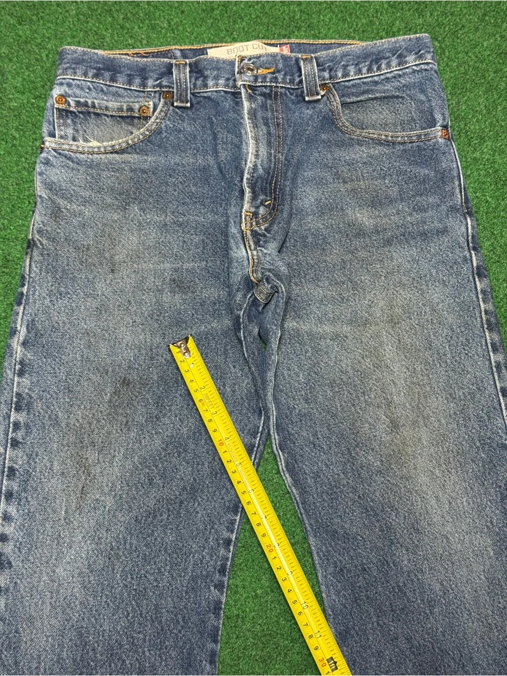 Levis 527 Bootcut Flare 31x26 Vintage Y2K Medium Wash Blue Jeans
